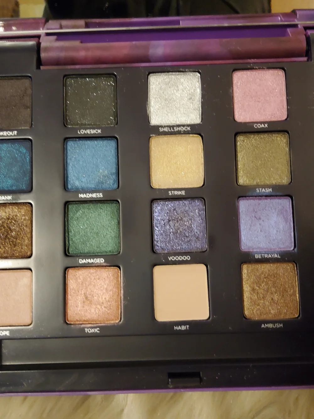 Urban Decay Vice 2 Multi Shade Eyeshadow Pallete VGUC